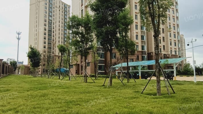 春天花园外景图