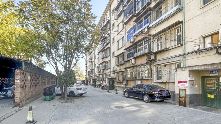 首钢一线材厂北宿舍居民区外景图