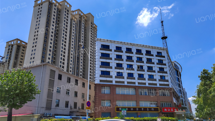 粮食局宿舍外景图