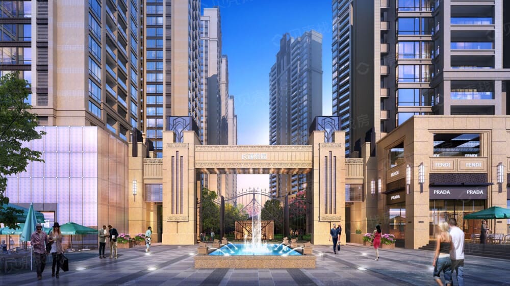 长通熙园效果图