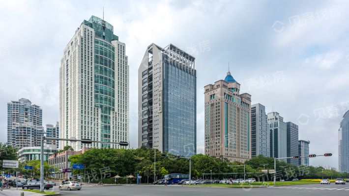 中国经贸大厦外景图
