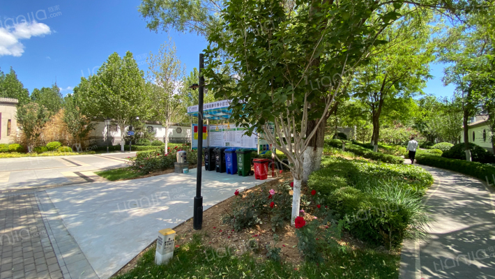 观唐云鼎外景图