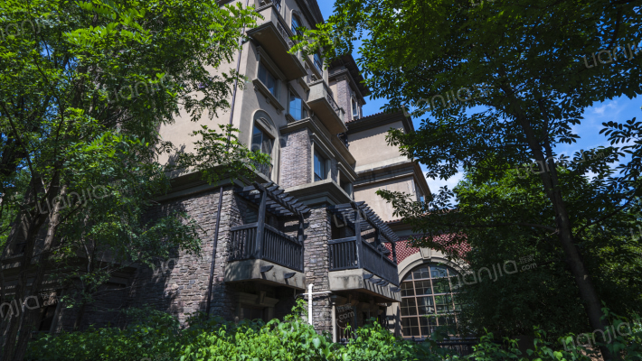 橘郡礼顿山外景图