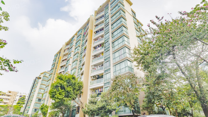 蔚蓝星湖外景图