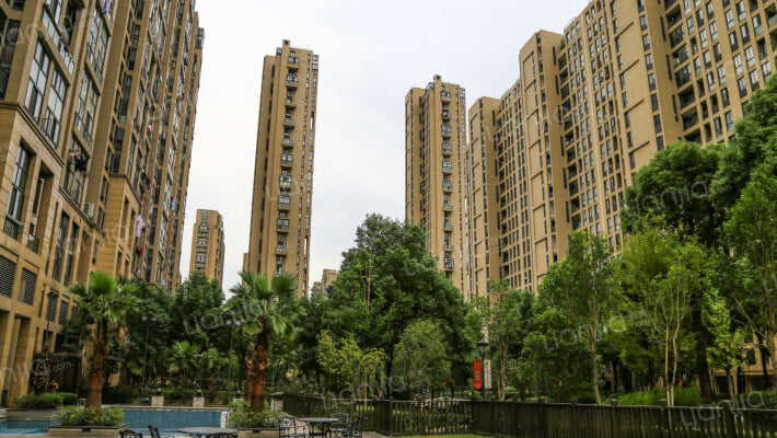 名城湖左岸外景图