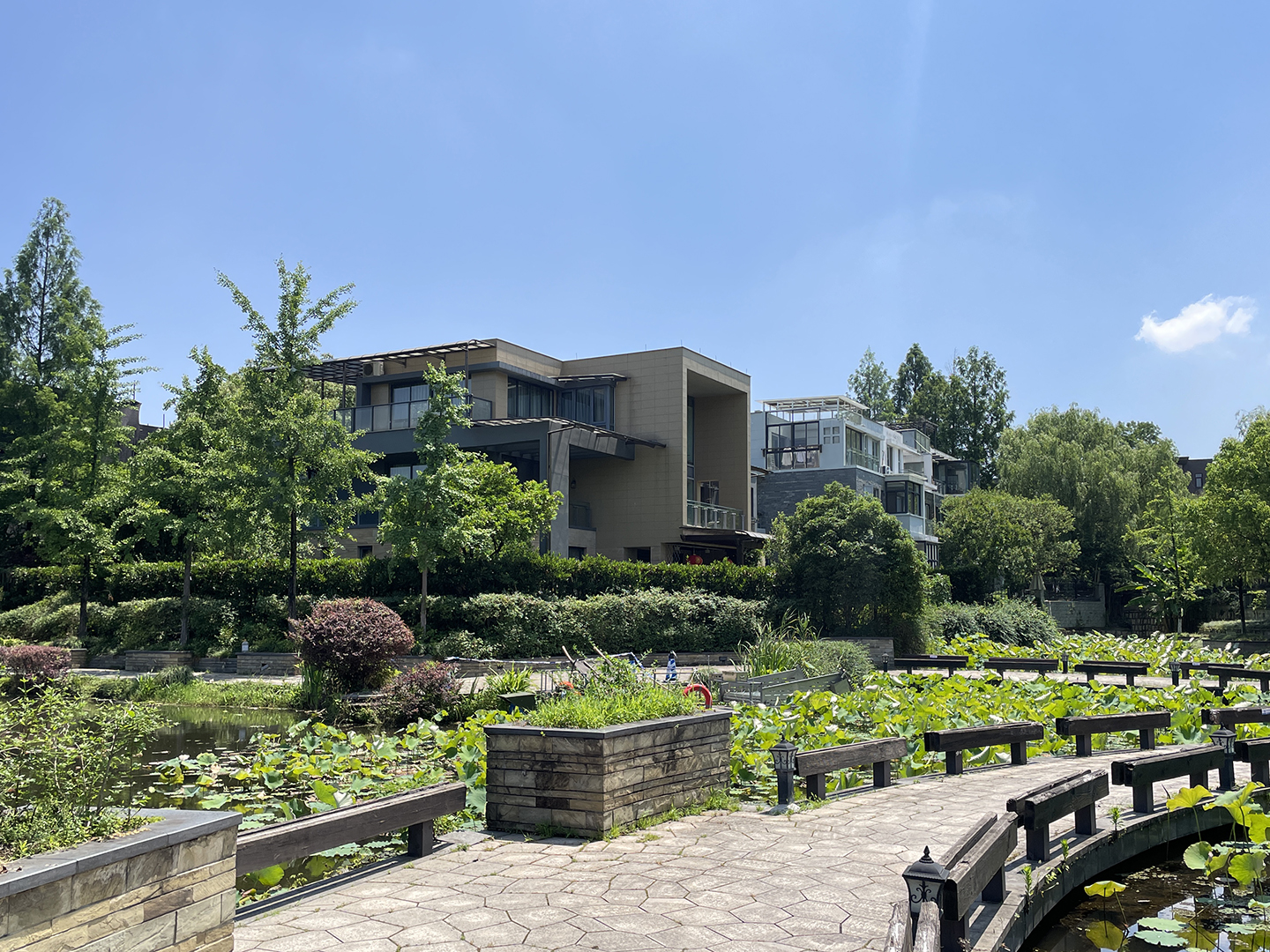 南岸花城小区实景 6