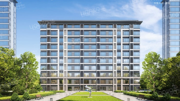 中铁兴创逸境外景图