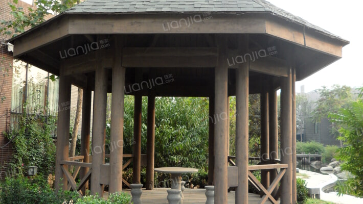 第六田园优仕庭园外景图