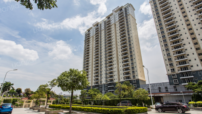 兑山小区外景图