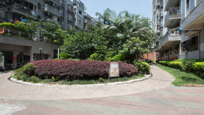 春晖御庭外景图