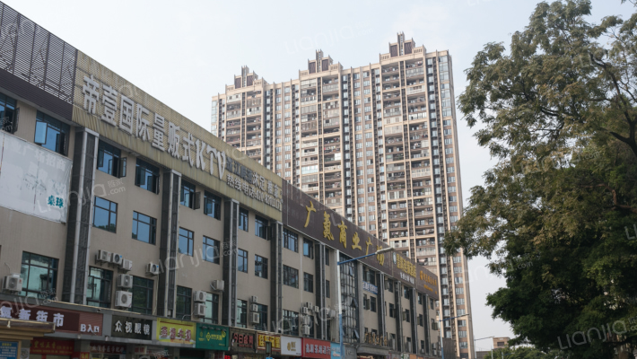 富力天禧花园外景图