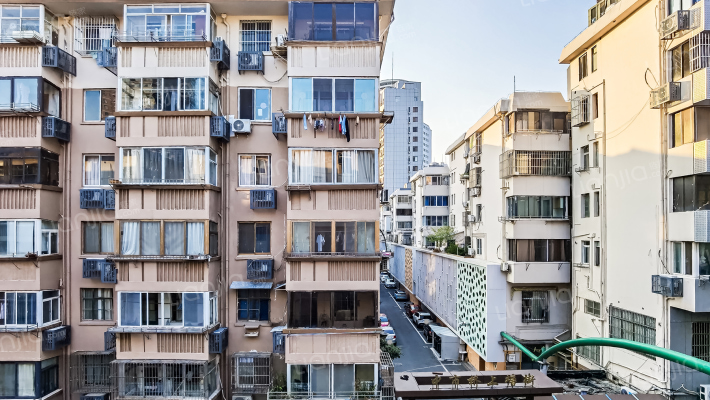 中市桥上塘街小区外景图