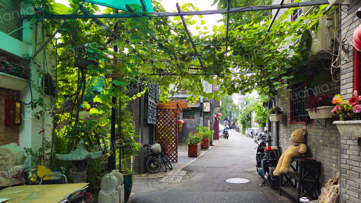 水车胡同外景图