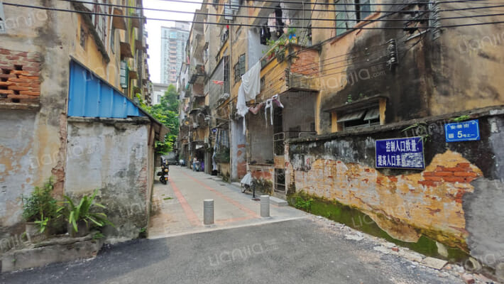 莞城安靖乡商业局宿舍外景图