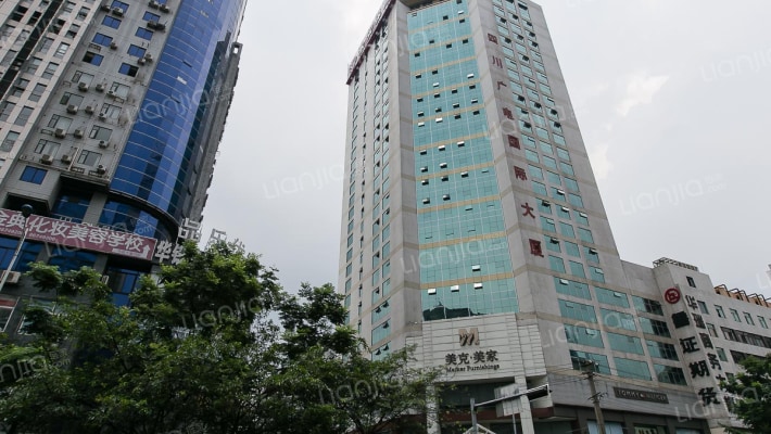 四川广电国际大厦外景图