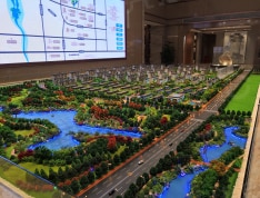 国欣颐养生态城项目现场