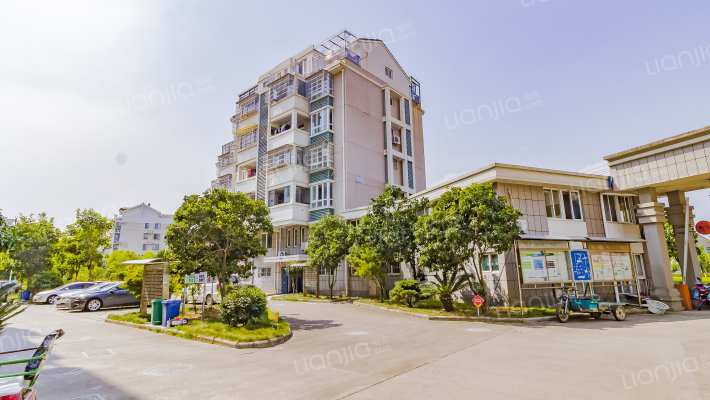 竹山新村外景图