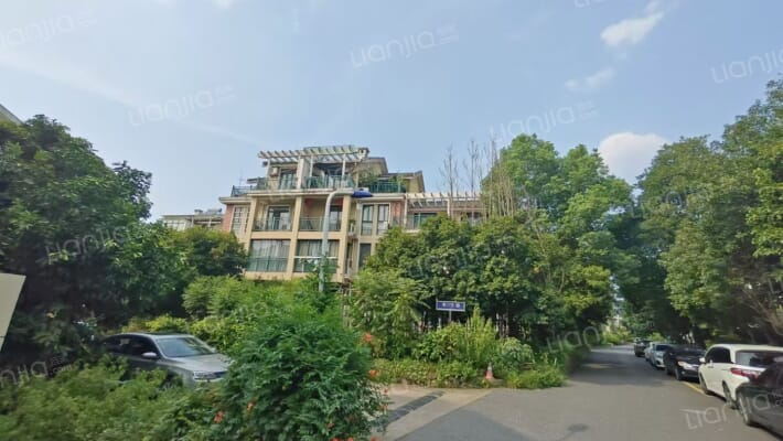 大奇山居南香苑外景图