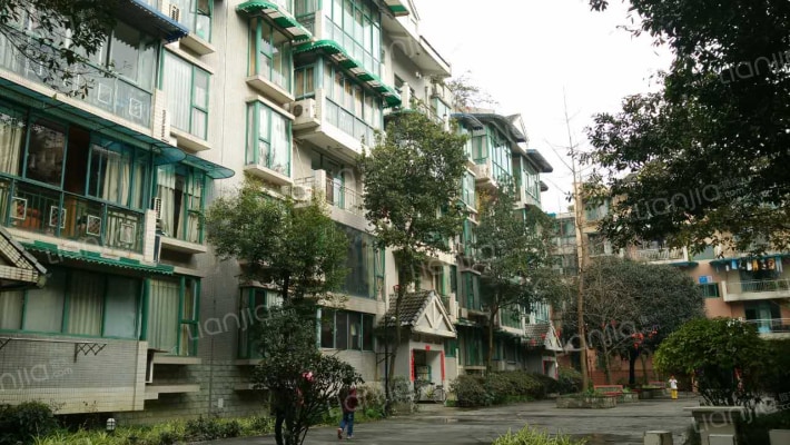 浣花新城外景图