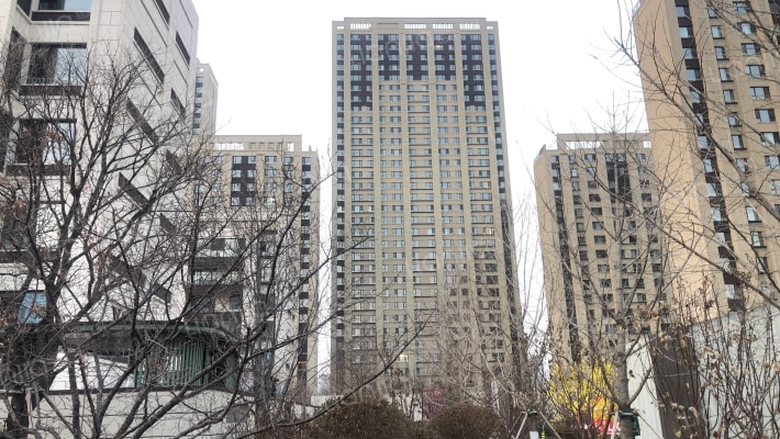 万科翡翠滨江外景图