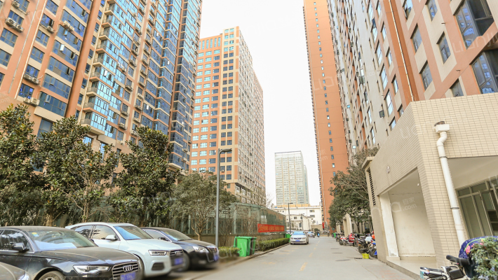 罗庄遵铭博裔新城外景图