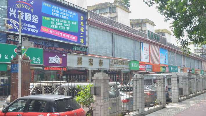 荷花市场外景图