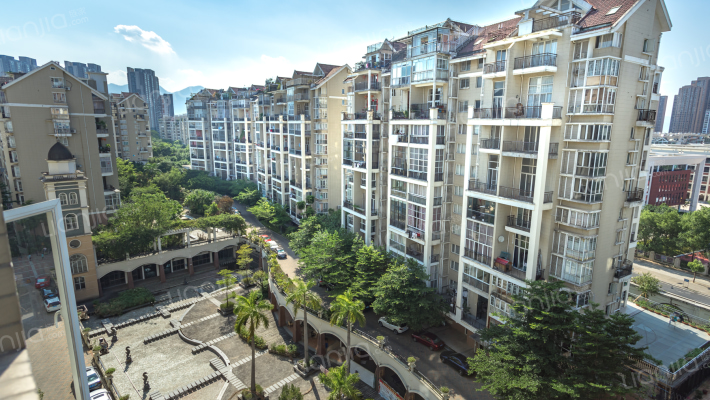 中庚香江红海园一期东区外景图