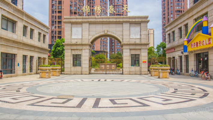 锦绣春天外景图