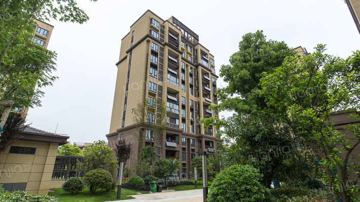 联投汉口郡三期御湖外景图