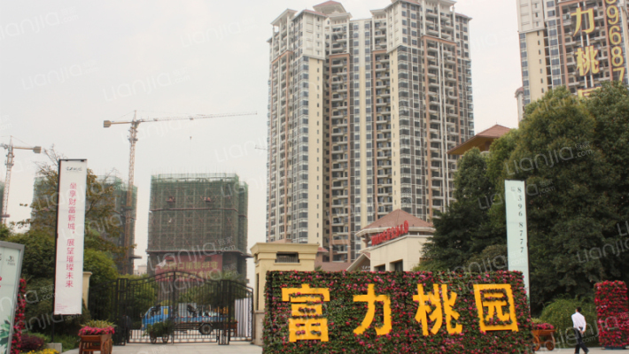 富力桃园A区外景图