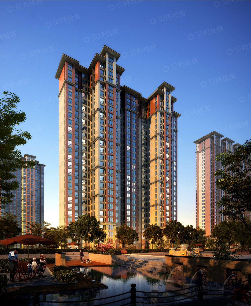 【天地源曲江香都_北京天地源曲江香都楼盘】效果图相册-北京贝壳新房