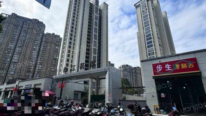 守正春江茗郡外景图