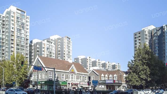 后现代城A区外景图