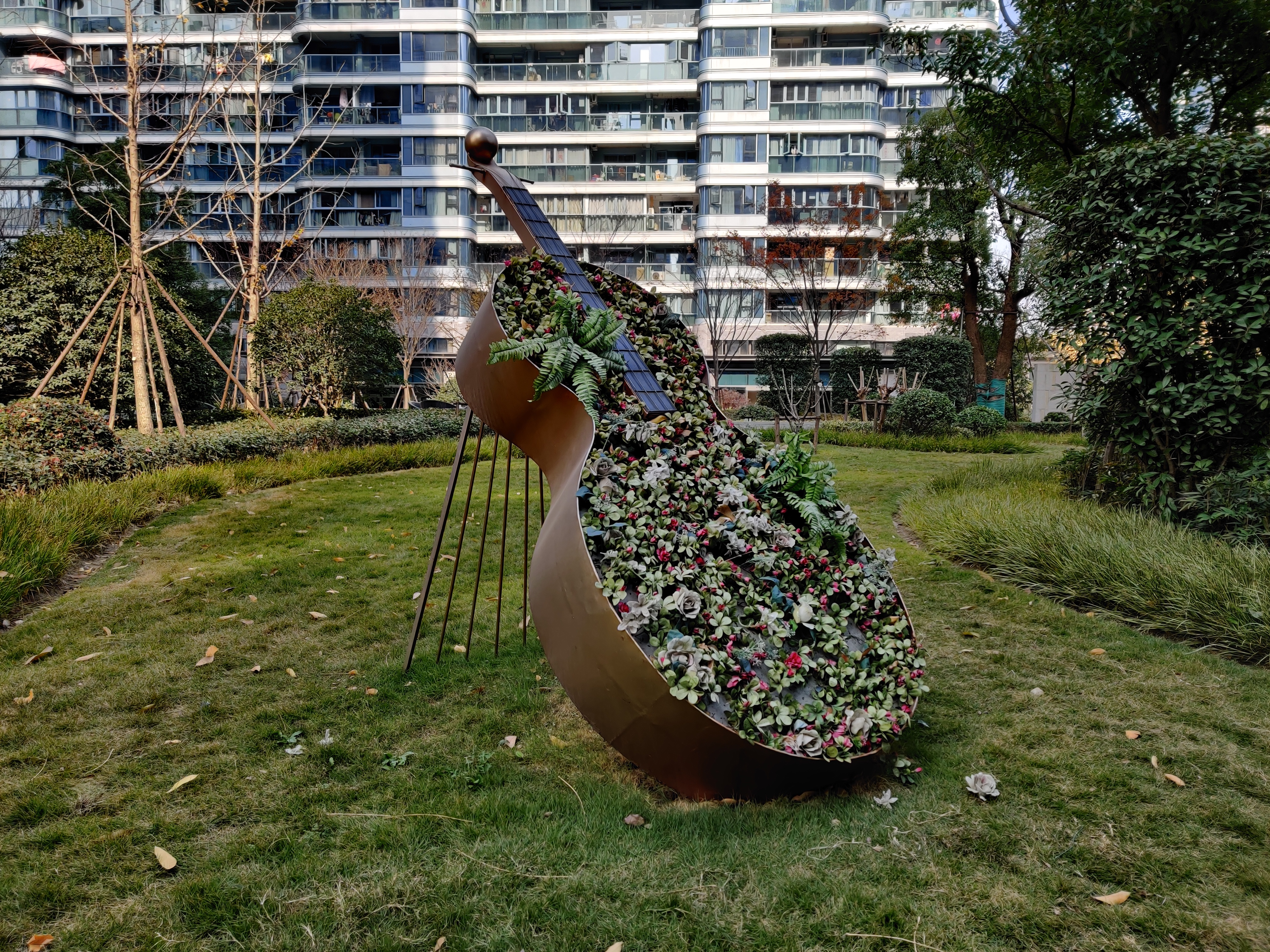 孔雀蓝轩小区实景 10