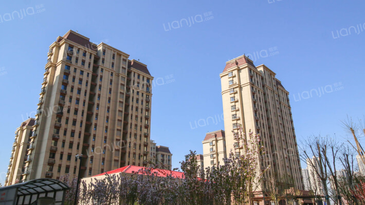 观潮西园外景图