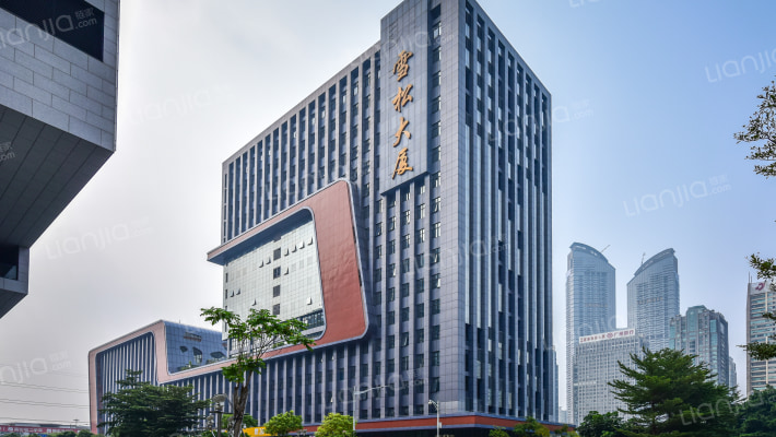 雪松大厦外景图