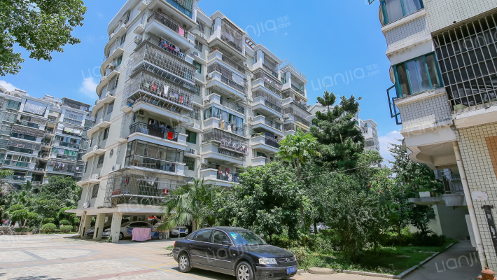 滨海高湖秋月外景图