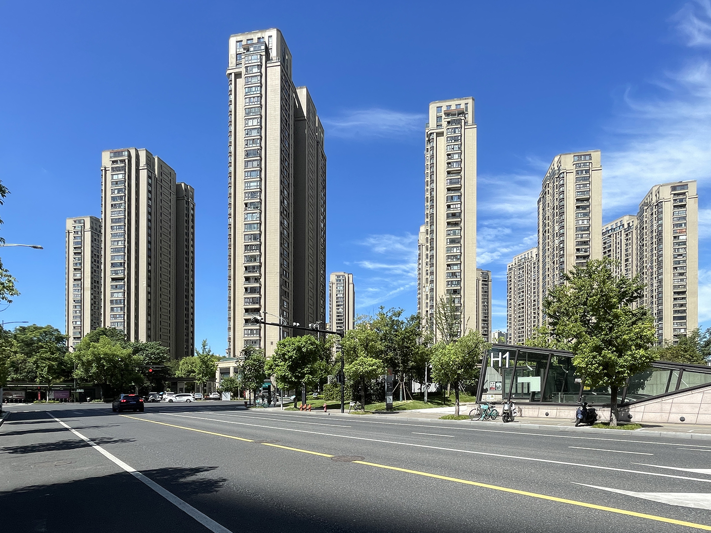龙湖春江彼岸小区实景 2