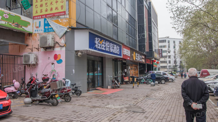 紫玉兰庭外景图