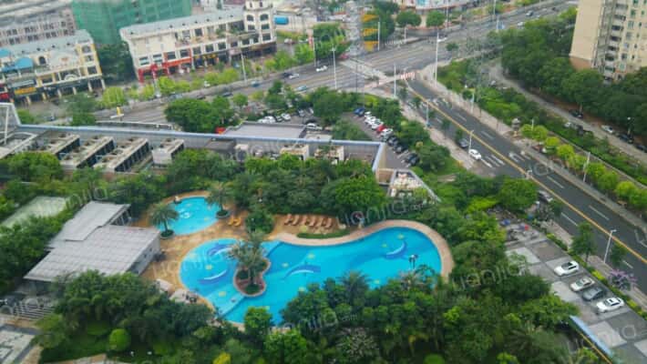 星河传说旗峰天下紫荆苑外景图