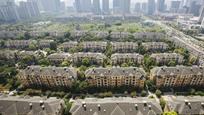 绿都湖滨花园外景图