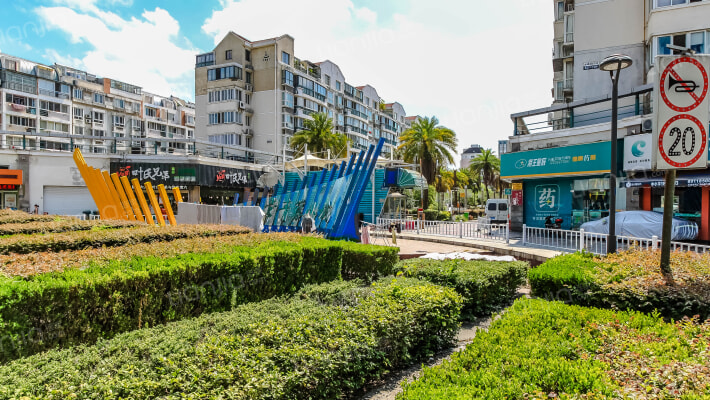 常青藤小城外景图