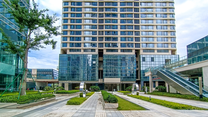 珠江国际金融中心外景图