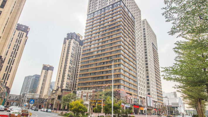 万达华府A区外景图