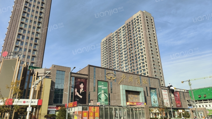 磷肥厂家属楼外景图