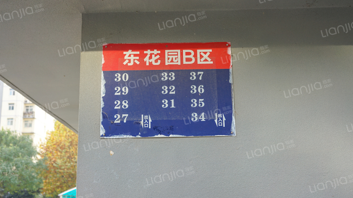 西安车辆厂东花园B区外景图