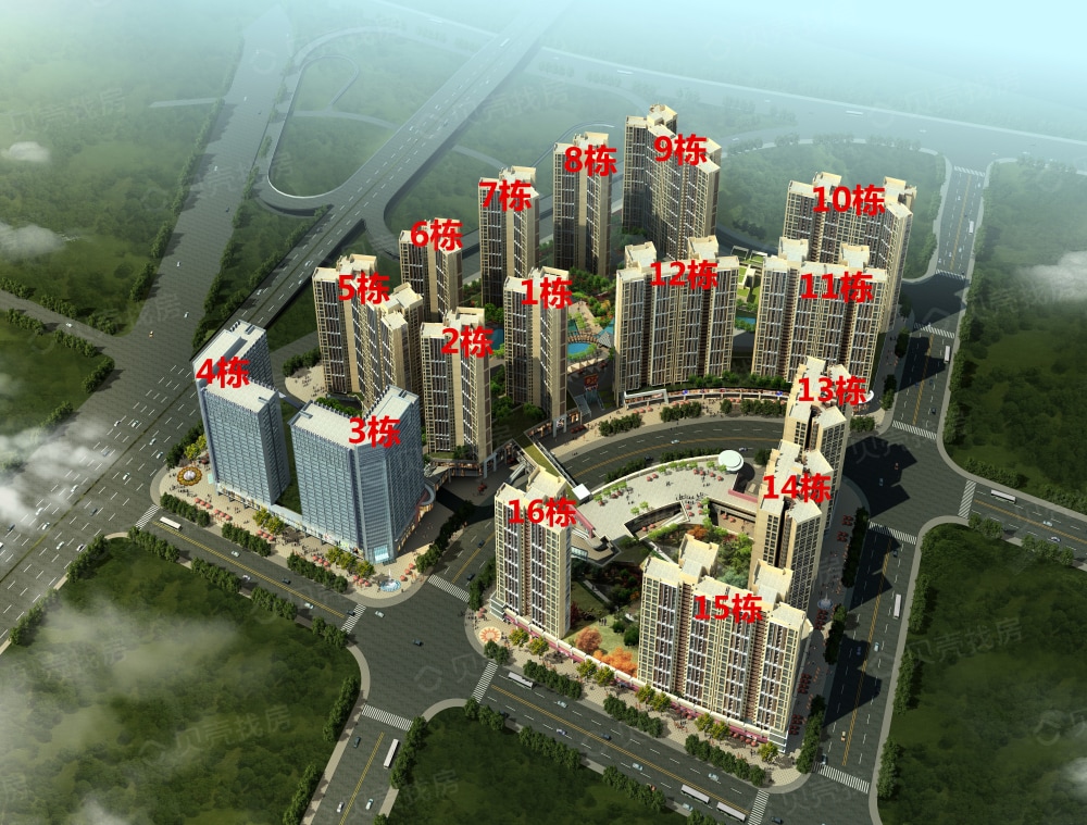 【达美d6区_长沙达美d6区楼盘】房价,户型,开盘时间详情-长沙贝壳新房