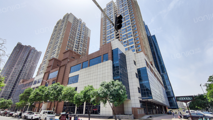 西安昆明城市花园外景图