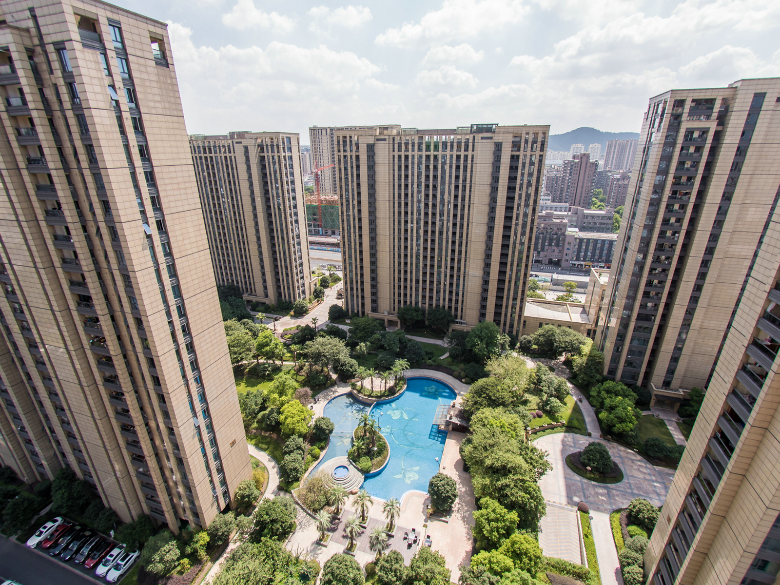 金色蓝庭小区实景 35