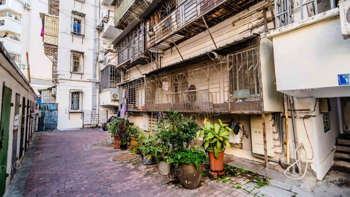 电化厂宿舍外景图